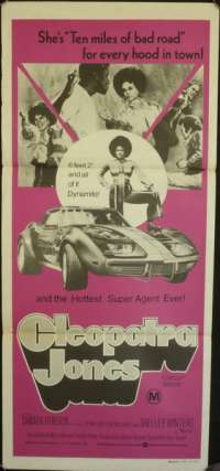 Cleopatra Jones Poster Australian Daybill Movie poster