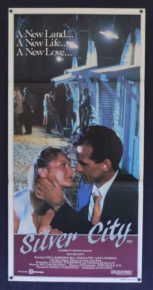 Silver City 1984 movie poster Steve Bisley Daybill