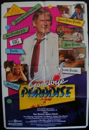 Goodbye Paradise Movie Poster Original One Sheet Ray Barrett