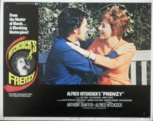 Frenzy Lobby Card 11x14 USA No 2 Original 1972 Hitchcock Jon Finch Alec McCowen