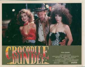 Crocodile Dundee Photosheet Lobby 4 Original 11x14 Rare 1986