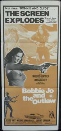 Bobbie Jo And The Outlaw Daybill Movie Poster