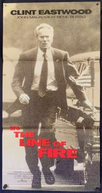 In The Line Of Fire Poster Original Daybill 1993 Clint Eastwood CIA Agent