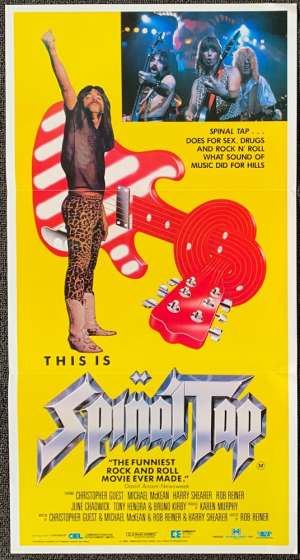This Is Spinal Tap Poster Original Daybill 1984 Rob Reiner Rockumentary