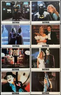 Batman Lobby Card Set USA 11x14 Original 1989 Keaton