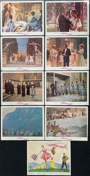The Sound Of Music Lobby Cards 11&quot;x14&quot; Roadshow 1965 Set
