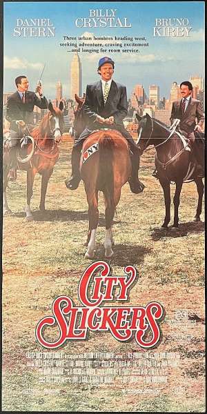City Slickers Poster Daybill Original 1991 Billy Crystal Bruno Kirby