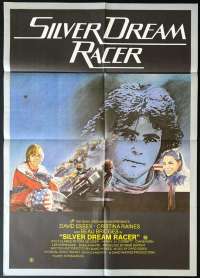 Silver Dream Racer Poster Original One Sheet 1980 David Essex Biker