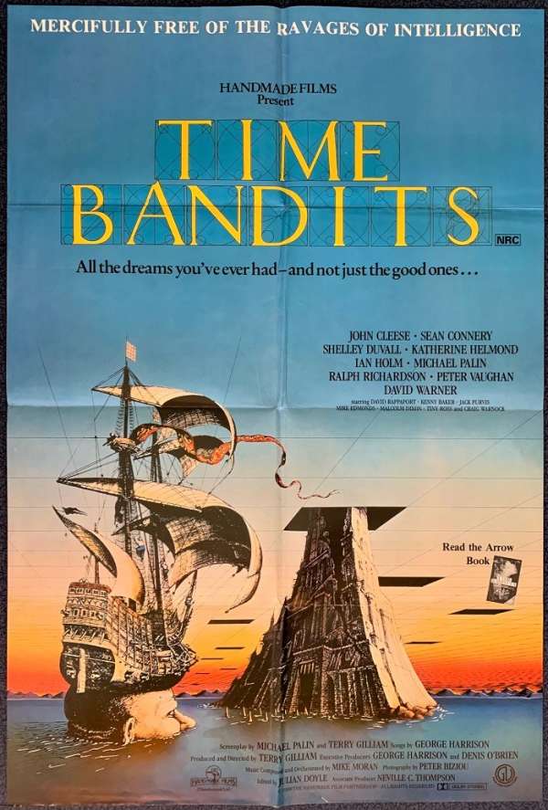 All About Movies - Time Bandits Poster Original One Sheet 1981