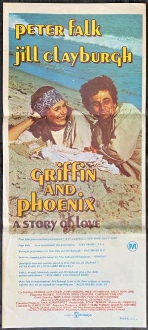 Griffin And Phoenix Poster Original Daybill 1976 Peter Falk Jill Clayburgh