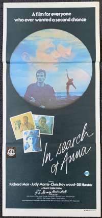 In Search Of Anna Poster Original Daybill 1978 Richard Moir Judy Morris Bill Hunter