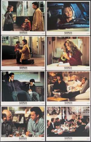 Sleepless In Seatle Lobby Card Set 11x14 Original USA 1993 Tom Hanks