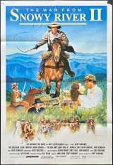 The Man From Snowy River 2 Movie Poster Original One Sheet 1988 Tom Burlinson