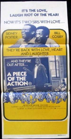 Piece Of The Action, A Daybill Movie poster