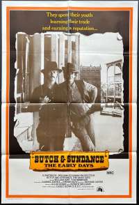 Butch and Sundance The Early Days One Sheet movie poster Tom Berenger