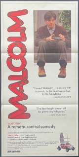 Malcolm Movie Poster Original Daybill 1986 Colin Friels John Hargreaves
