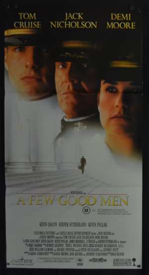 A Few Good Men Movie Poster Daybill Tom Cruise Jack Nicholson Demi Moore