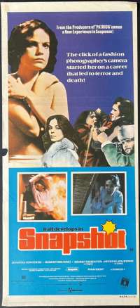 Snapshot Poster Daybill Original Rare 1979 Sigrid Thornton Topless