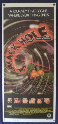 The Black Hole Poster Original Daybill 1979 Maximilian Schell Joseph Bottoms