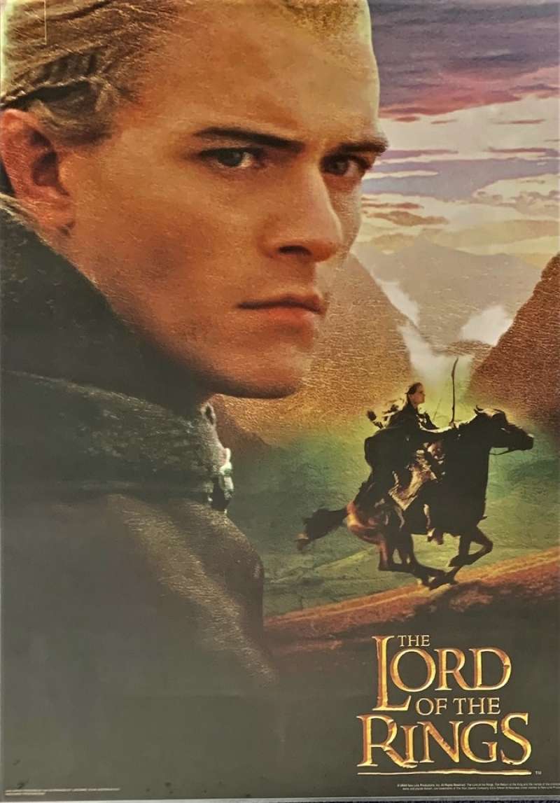 The Lord of the Rings: The Two Towers Movie Poster 2002 1 Sheet