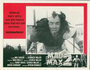 Mad Max 2 Photosheet Lobby 2 Original 11x14 Rare 1981 Mel Gibson