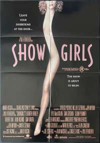 Showgirls Poster Original One Sheet 1995 Sexploitation