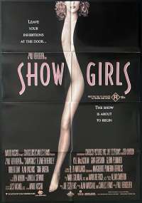 Showgirls Poster Original One Sheet 1995 Sexploitation