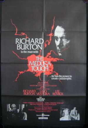 The Medusa Touch One Sheet Movie Poster Original 1978 Richard Burton Horror