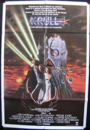 Krull One Sheet Australian Movie poster