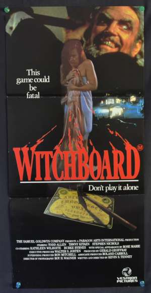 Witchboard Daybill movie poster Todd Allen
