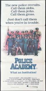 Police Academy Poster Original Daybill 1984 Steve Guttenberg Drew Struzan Art