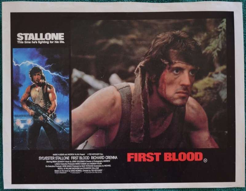 Rambo movie poster First Blood Part II : 11 x 17 Sylvester Stallone  poster 