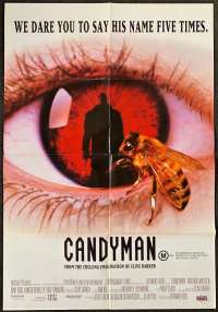 Candyman 1992 movie poster one sheet Horror Clive Barker Virginia Madsen