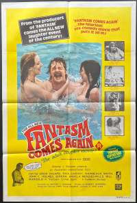 Fantasm Comes Again Movie Poster Original One Sheet 1977 Ozploitation John Holmes