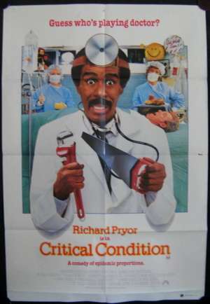 Critical Condition One Sheet Australian Movie poster