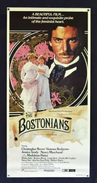 The Bostonians Poster Original Daybill No Folds Rolled Christopher Reeve