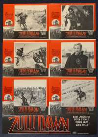 Zulu Dawn Poster Original Photosheet Rare 1979 Burt Lancaster Peter O&#039;Toole