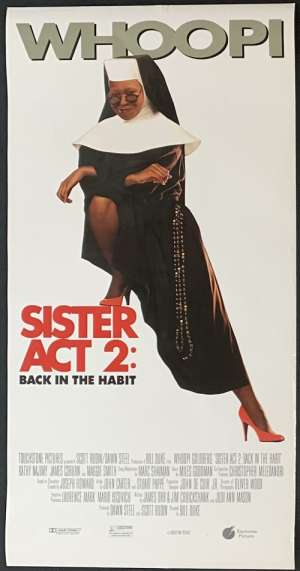 Sister Act 2 Back In the Habit Poster Original Daybill 1993 Whoopie Goldberg