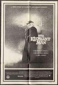 The Elephant Man Poster Original One Sheet 1981 Anthony Hopkins John Hurt