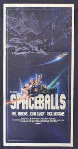 Spaceballs Movie Poster Original Daybill Mel Brooks John Candy Star Wars