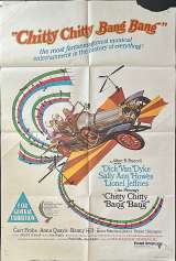 Chitty Chitty Bang Bang Poster One Sheet Original 1968 Dick Van Dyke