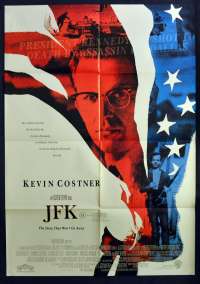 JFK 1991 One Sheet Movie Poster Kevin Costner Tommy Lee Jones Oliver Stone