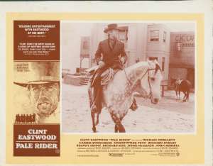 Pale Rider Photosheet Lobby 1 Original 11x14 Rare 1985 Clint Eastwood