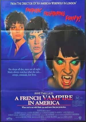 A French Vampire In America Poster Original One Sheet 1992