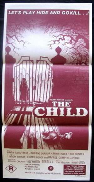 The Child Poster Australian Daybill Movie poster