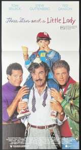 Three Men And a Little Lady Poster Original Daybill 1990 Tom Selleck