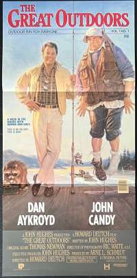 The Great Outdoors Poster Original Daybill 1988 John Candy Dan Aykroyd Solie Art