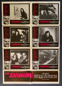 The Shining Movie Poster Original Photosheet 1980 Jack Nicholson Stanley Kubrick