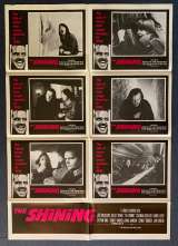 The Shining Movie Poster Original Photosheet 1980 Jack Nicholson Stanley Kubrick