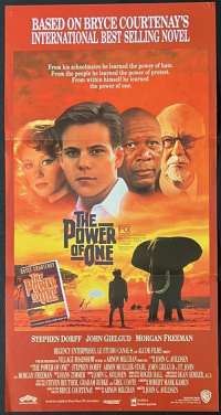 The Power Of One Poster Daybill 1992 Stephen Dorff Daniel Craig